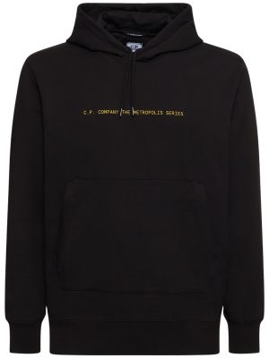 Flisas džemperis su gobtuvu C.p. Company juoda