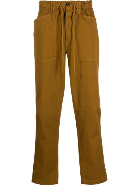 Pantalones rectos con cordones Alex Mill marrón