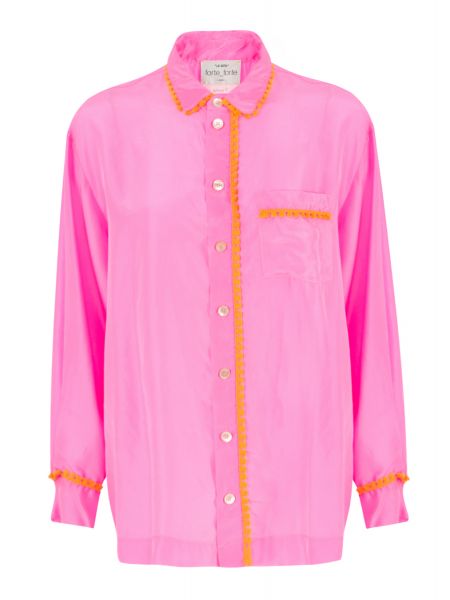 Блузка Forte_forte розовая