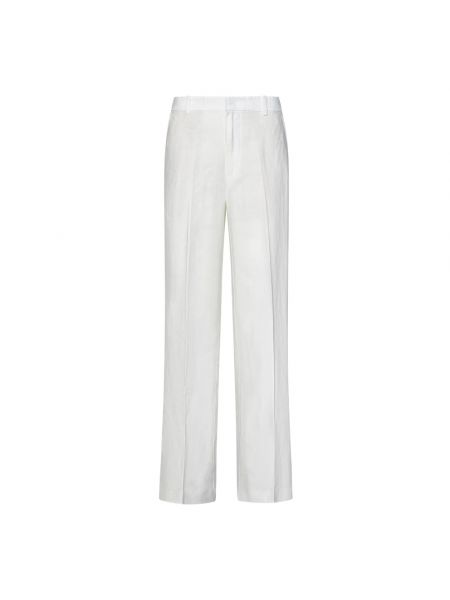 Szerokie spodnie Ralph Lauren białe