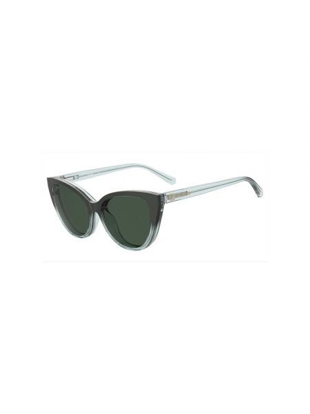 Zielone okulary przeciwsłoneczne Love Moschino