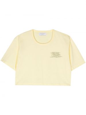 T-shirt Société Anonyme jaune