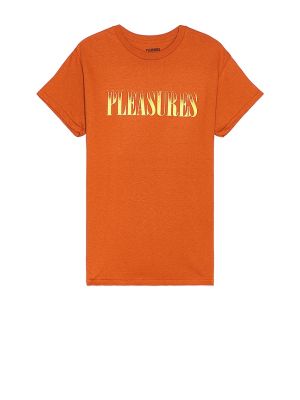 T-shirt Pleasures orange