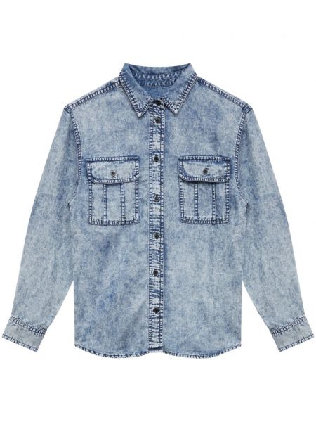 Denim paita Marant Etoile sininen