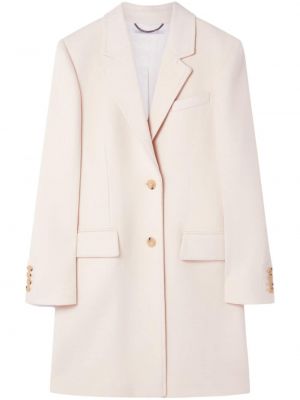 Manteau en laine Stella Mccartney blanc