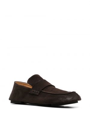 Seemisnahksed loafer-kingad Marsell pruun