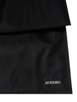 Borsa di nylon Jacquemus nero