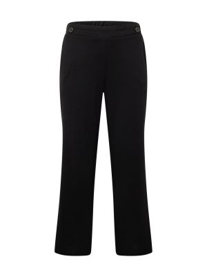 Широки панталони тип „марлен“ Vero Moda Curve черно