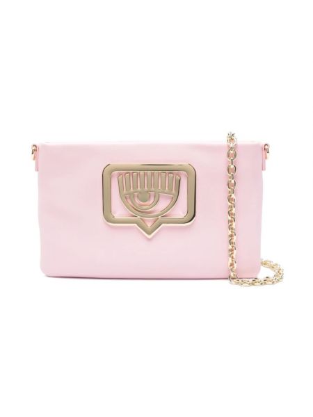 Stofftasche mit schnalle mit taschen Chiara Ferragni Collection pink