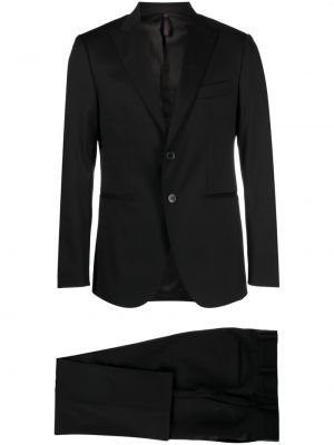 Vlněný oblek Château Lafleur-gazin černý