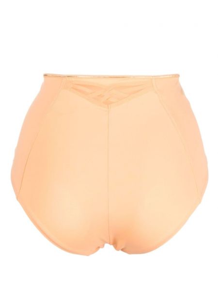 Pantalon culotte taille haute Marlies Dekkers orange