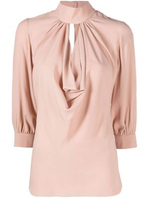 Плисирана блуза N°21 розово
