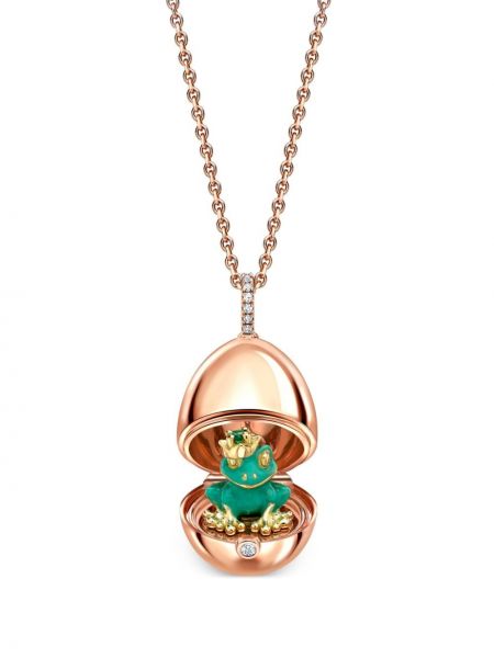Ogrlica od ružičastog zlata Fabergé