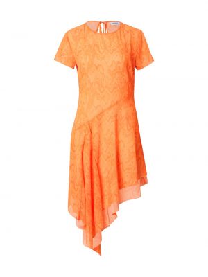 Платье Weekday оранжевое
