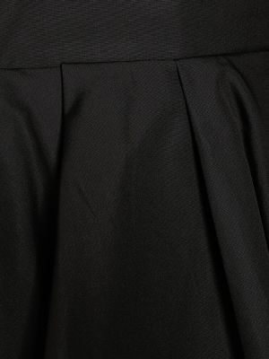 Bavlnený top Alexander Mcqueen čierna