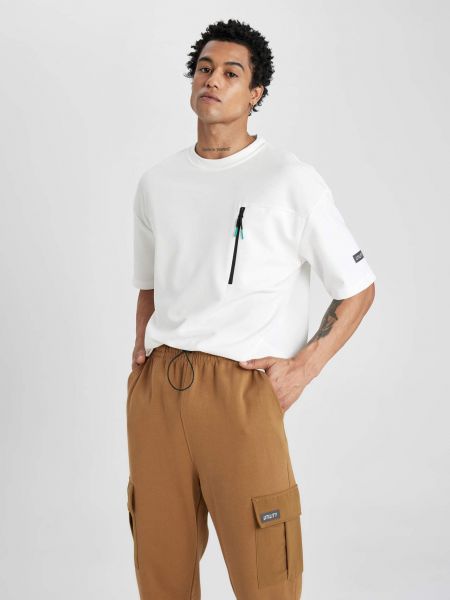 Oversize polo krekls ar apdruku Defacto