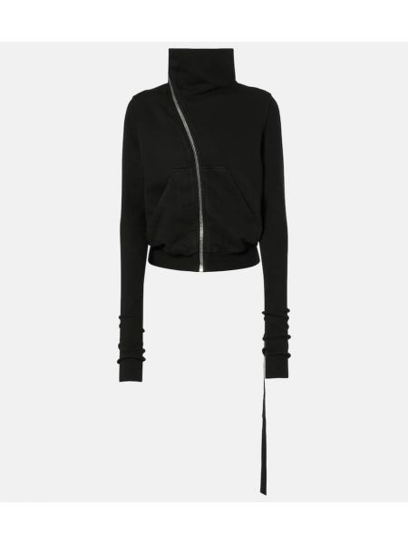 Bomuld jakke Rick Owens sort