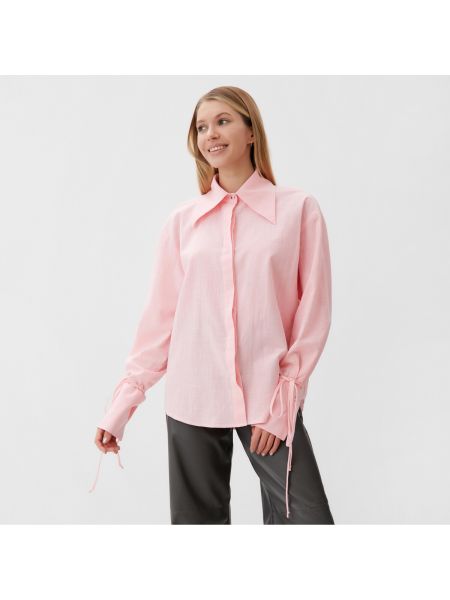 Рубашка Minaku розовая