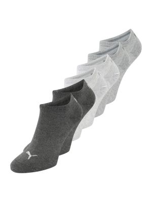 Меланжирани чорапи Puma сиво