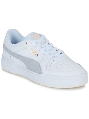 Sneakers in pelle scamosciata Puma Suede bianco