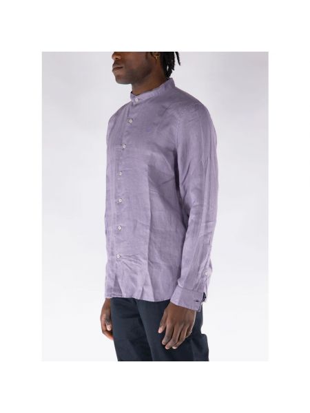 Camisa de lino Timberland violeta