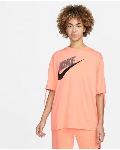 Camiseta manga corta Nike naranja