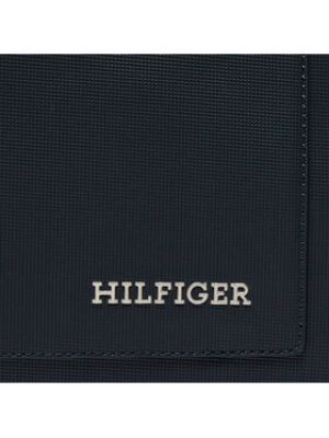 Slim fit taška na notebook Tommy Hilfiger modrá