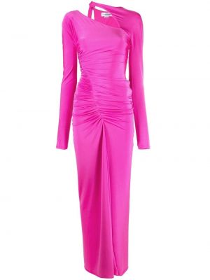 Асиметрична макси рокля Victoria Beckham розово