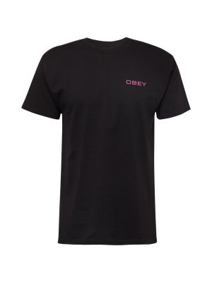 Тениска Obey черно