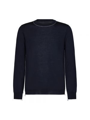 Sweter Maison Margiela niebieski
