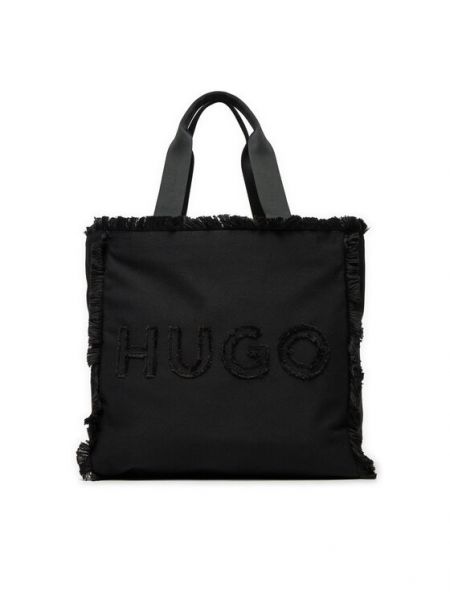 Shopper handtasche Hugo schwarz