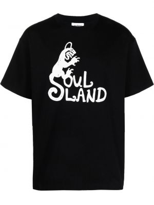 T-shirt Soulland svart