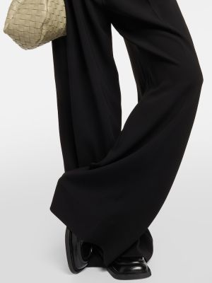 Pantalones bootcut de crepé Proenza Schouler negro