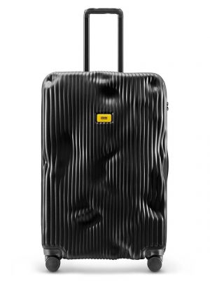 Смугаста валіза Crash Baggage жовта