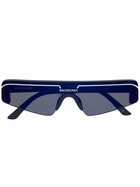 Gafas de sol con estampado Balenciaga Eyewear azul