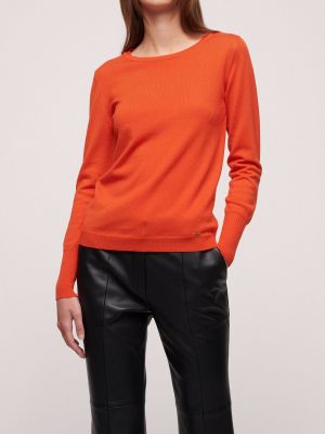 Пуловер Luisa Spagnoli оранжевый