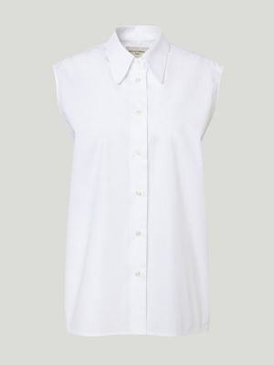 Camisa de algodón Officine Generale blanco