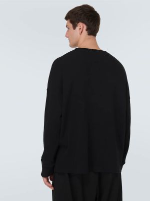 Bluza bawełniana Loewe czarna