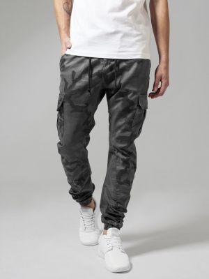 Kalhoty Urban Classics šedé