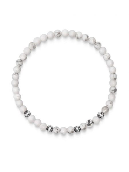 Rokassprādze ar pērlītēm Nialaya Jewelry balts