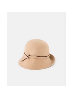 Sombrero de fieltro Tirabasso beige
