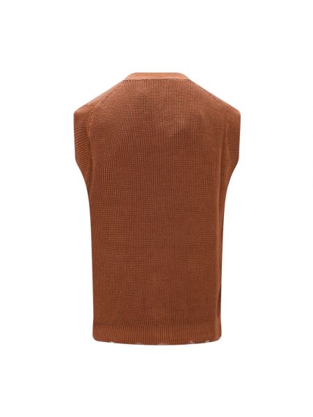 Sweter wełniany Amaránto brązowy