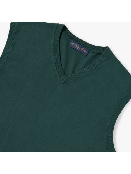 Sweter wełniany Brooks Brothers zielony