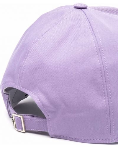 Gorra con bordado Msgm violeta