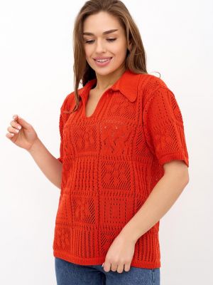 Футболка Lika Dress оранжевая