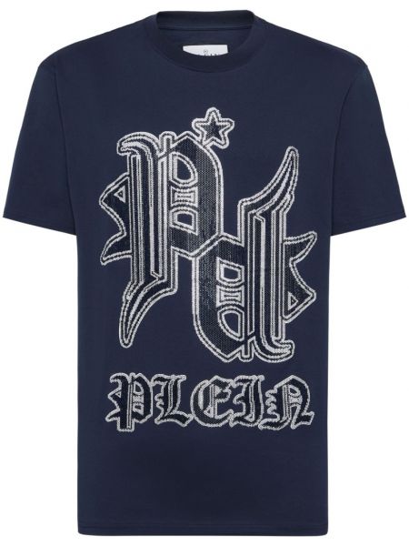 T-shirt Philipp Plein bleu