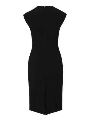 Oprijeta obleka Karen Millen Petite črna