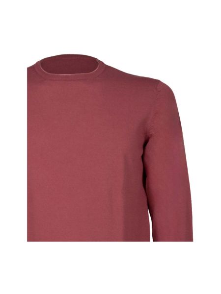 Sweter z krepy Gran Sasso różowy