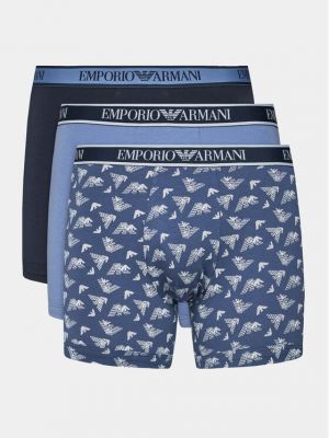 Bokserki Emporio Armani Underwear niebieskie