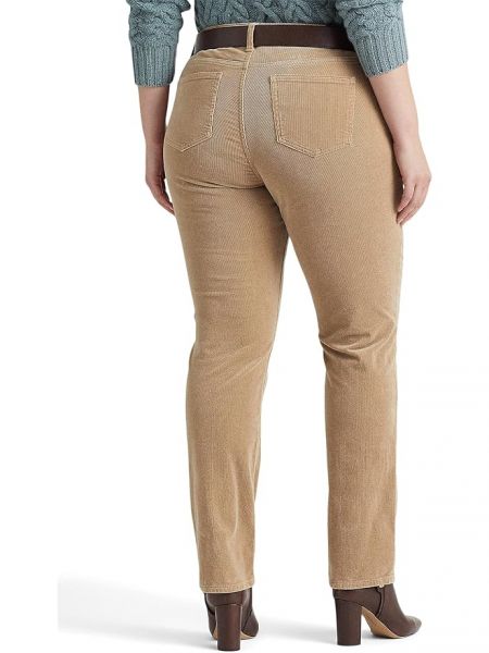 Вельветовые прямые брюки Lauren Ralph Lauren